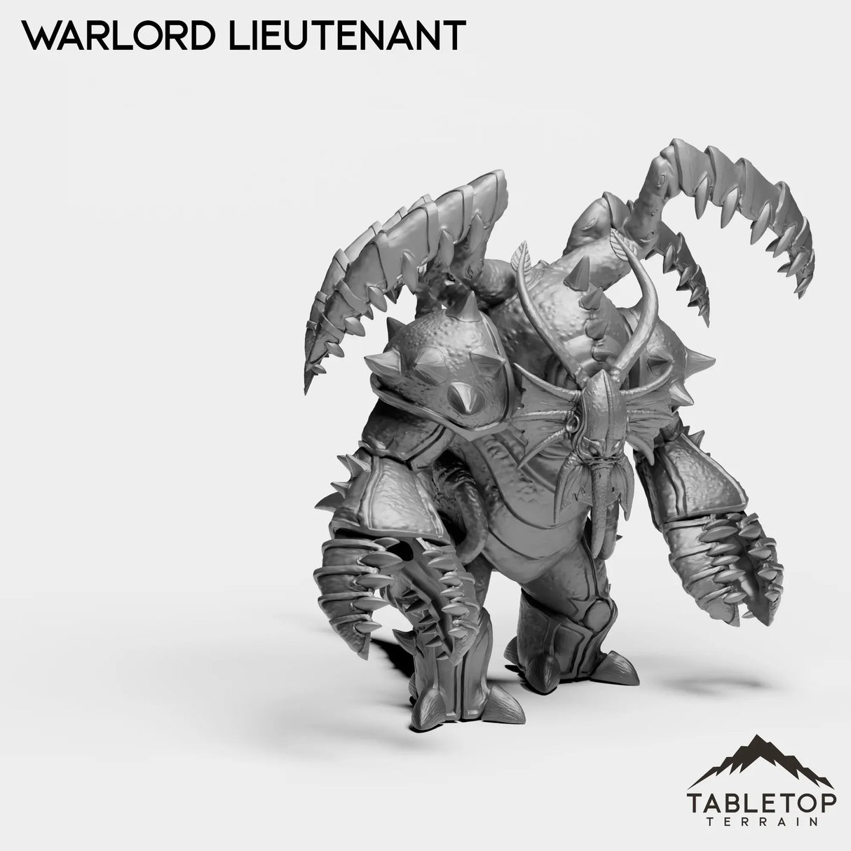 Tabletop Terrain Miniature Warlord Lieutenant