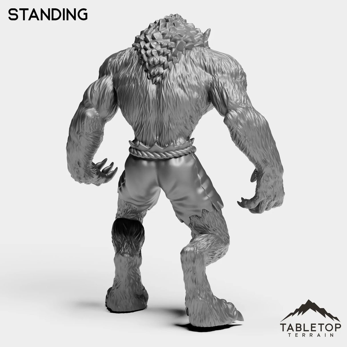 Tabletop Terrain Miniature Werewolf Feral