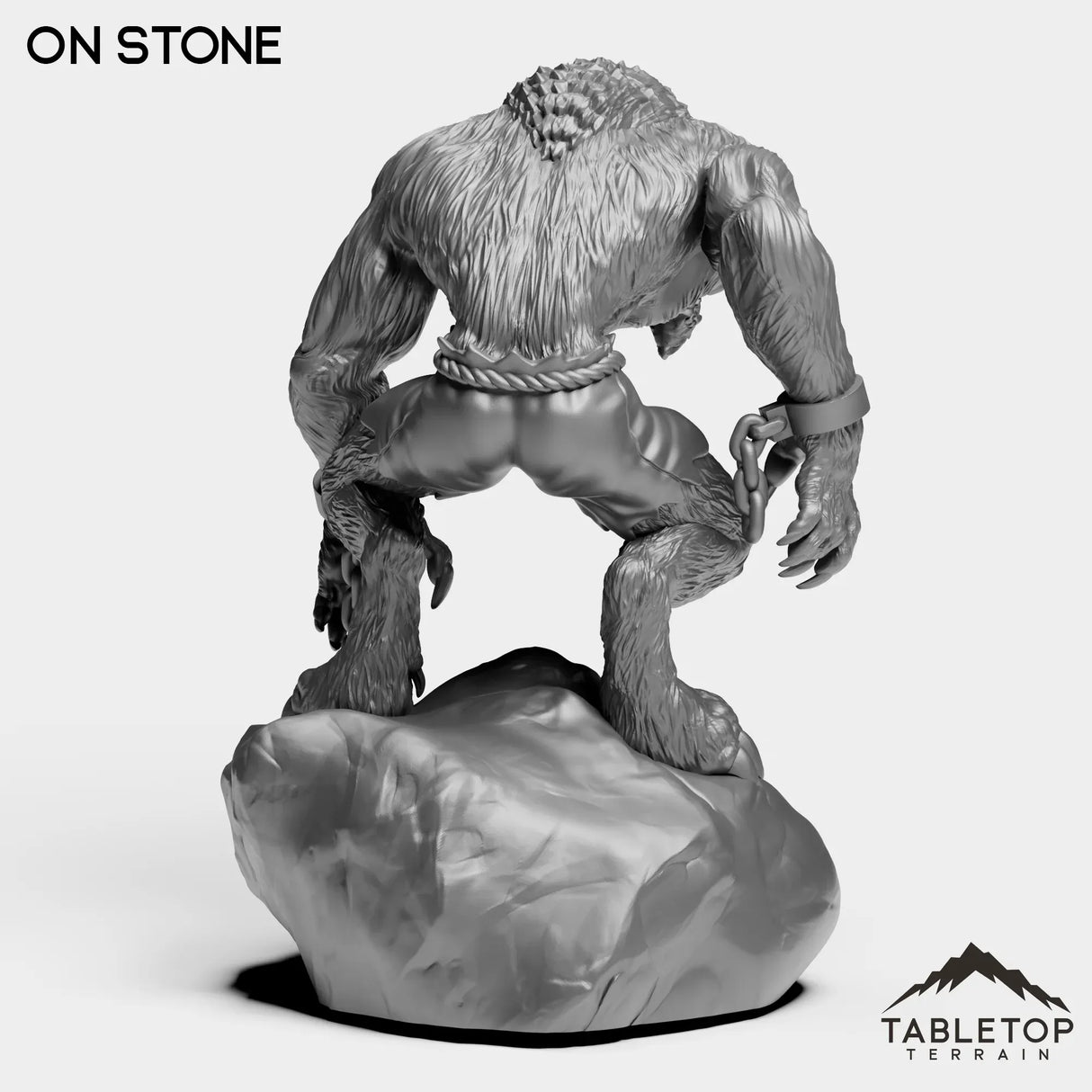 Tabletop Terrain Miniature Werewolf Feral