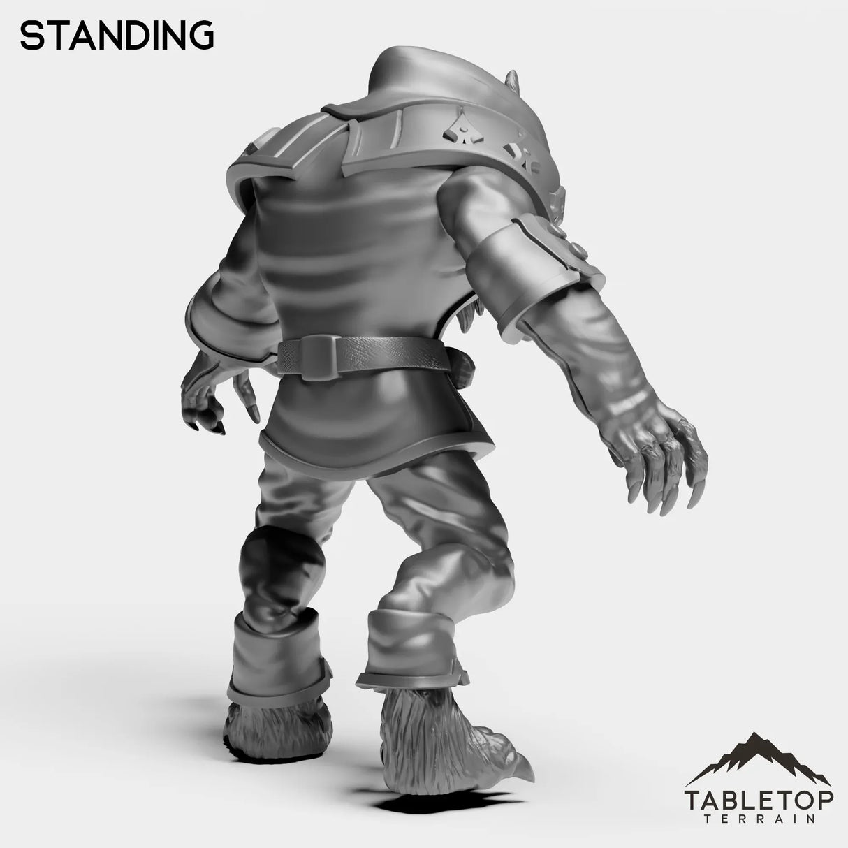 Tabletop Terrain Miniature Werewolf Feral King