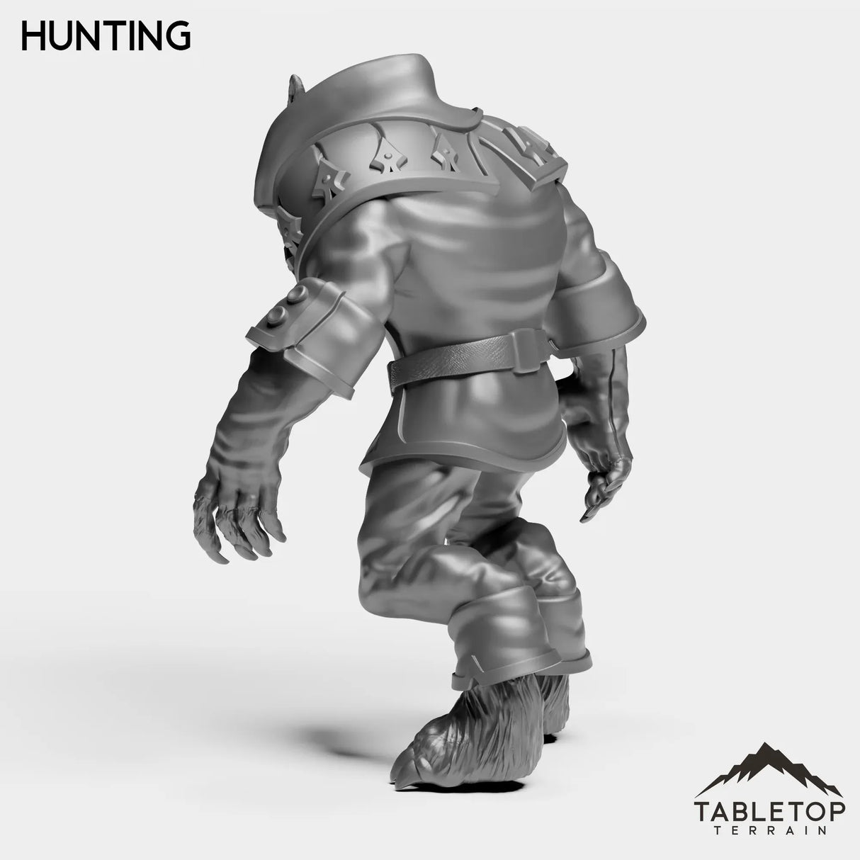 Tabletop Terrain Miniature Werewolf Feral King