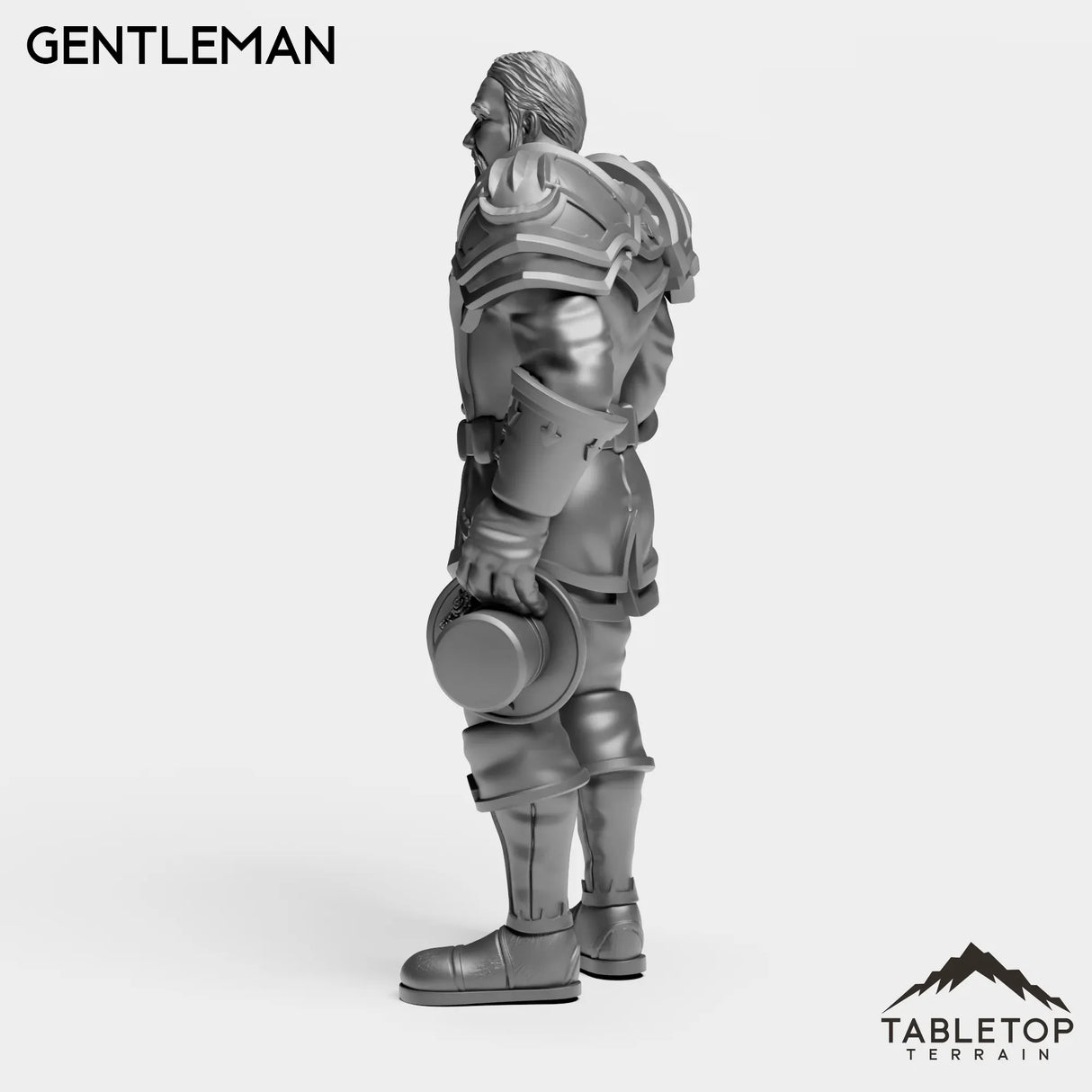 Tabletop Terrain Miniature Werewolf Human