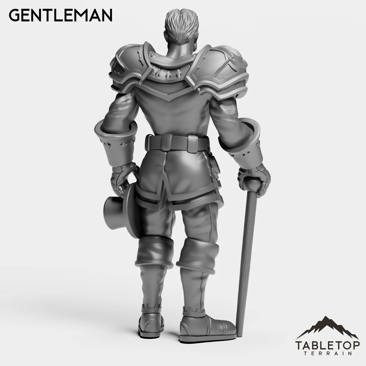 Tabletop Terrain Miniature Werewolf Human
