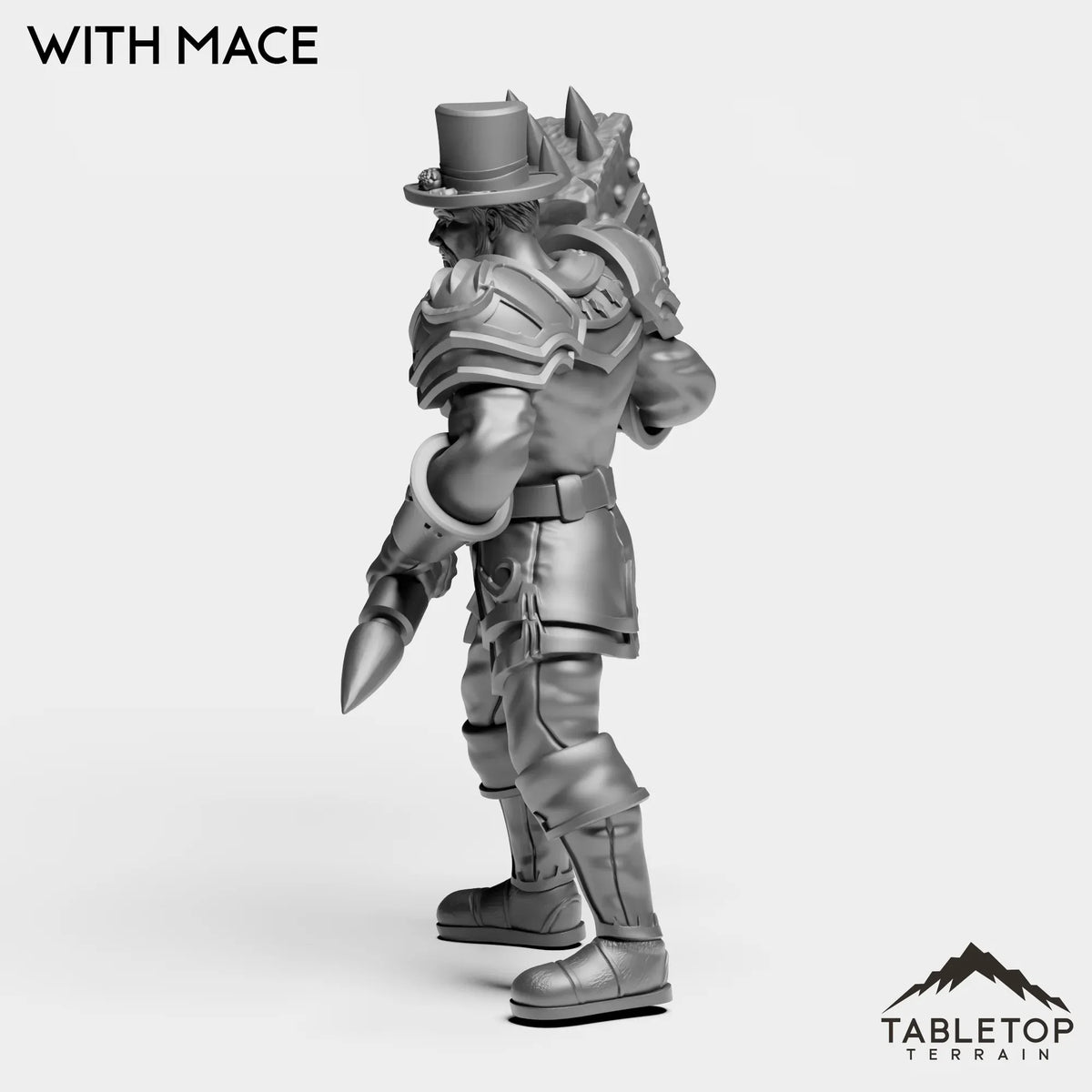Tabletop Terrain Miniature Werewolf Human