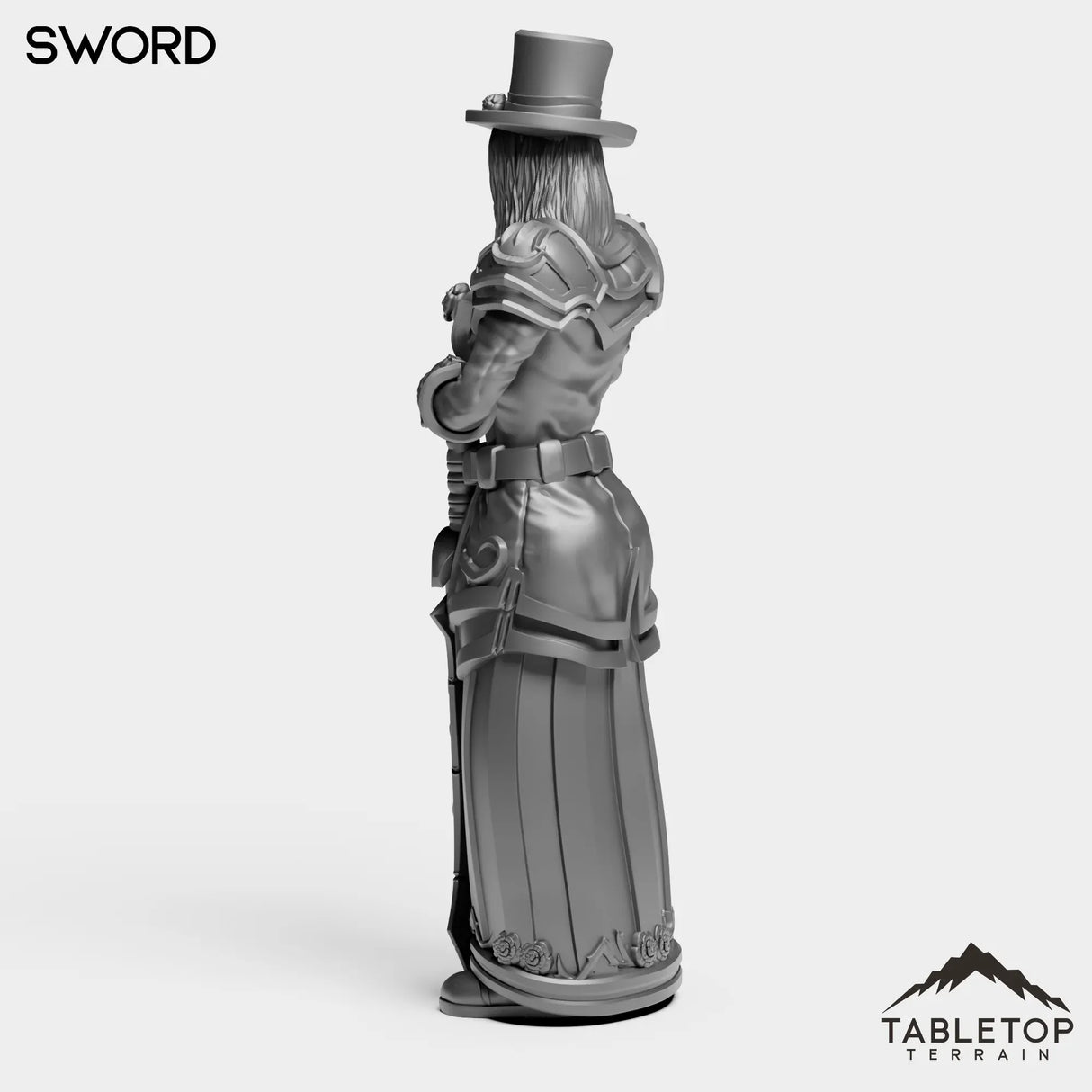 Tabletop Terrain Miniature Werewolf Human Female