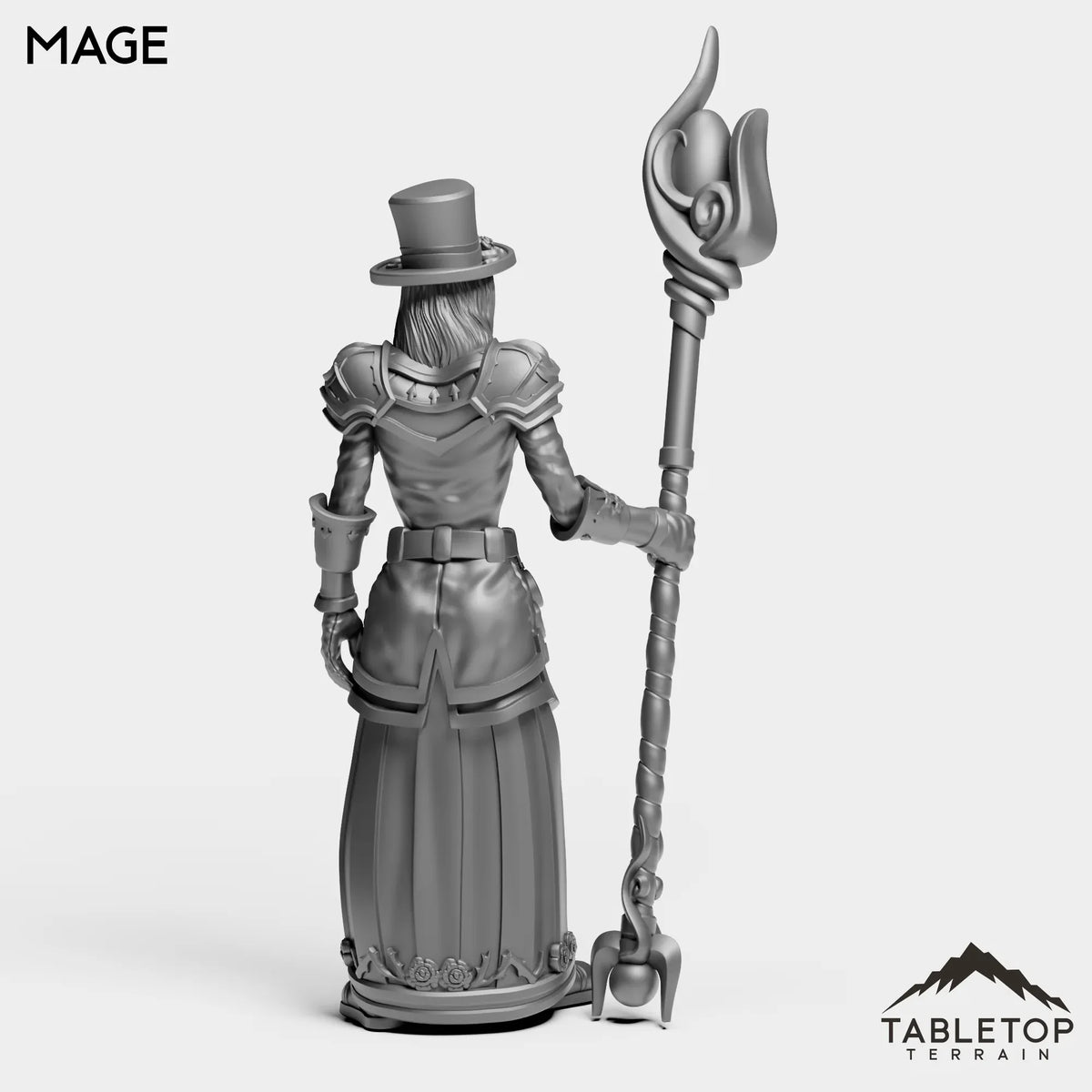 Tabletop Terrain Miniature Werewolf Human Female