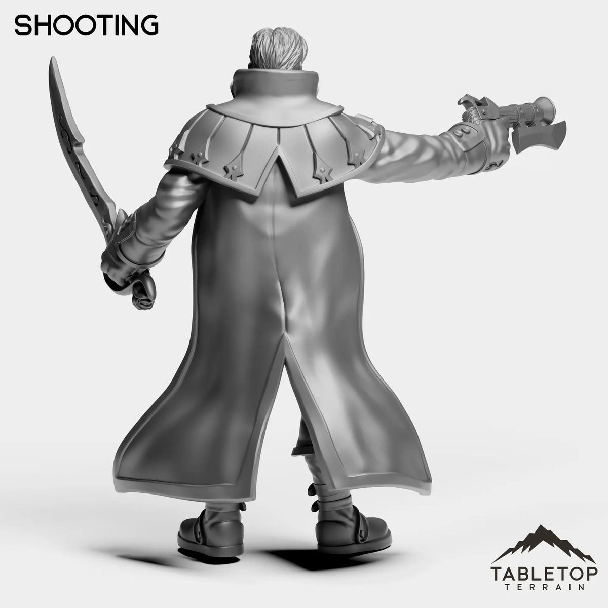 Tabletop Terrain Miniature Werewolf Human King