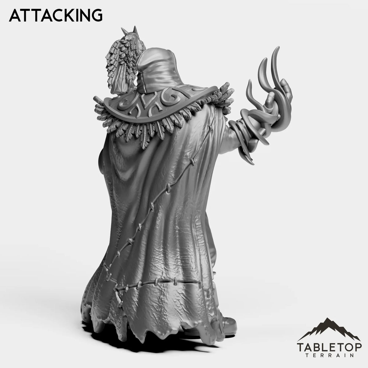 Tabletop Terrain Miniature Wizard Medgar