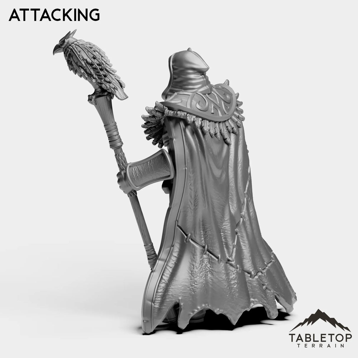 Tabletop Terrain Miniature Wizard Medgar