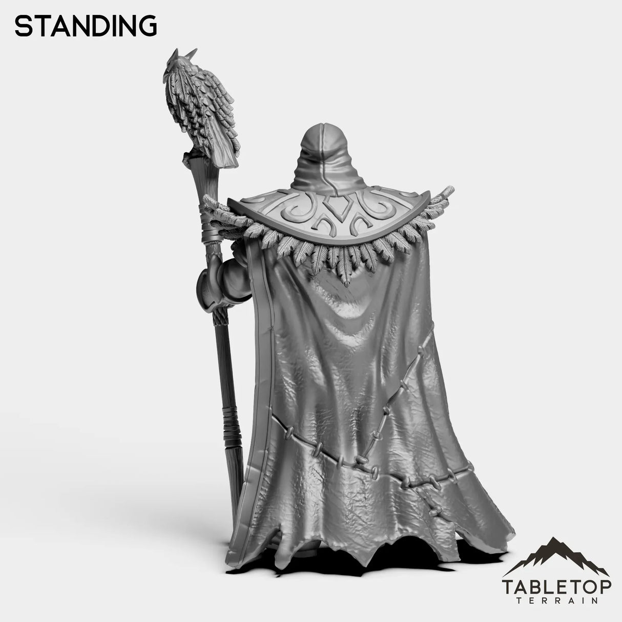 Tabletop Terrain Miniature Wizard Medgar