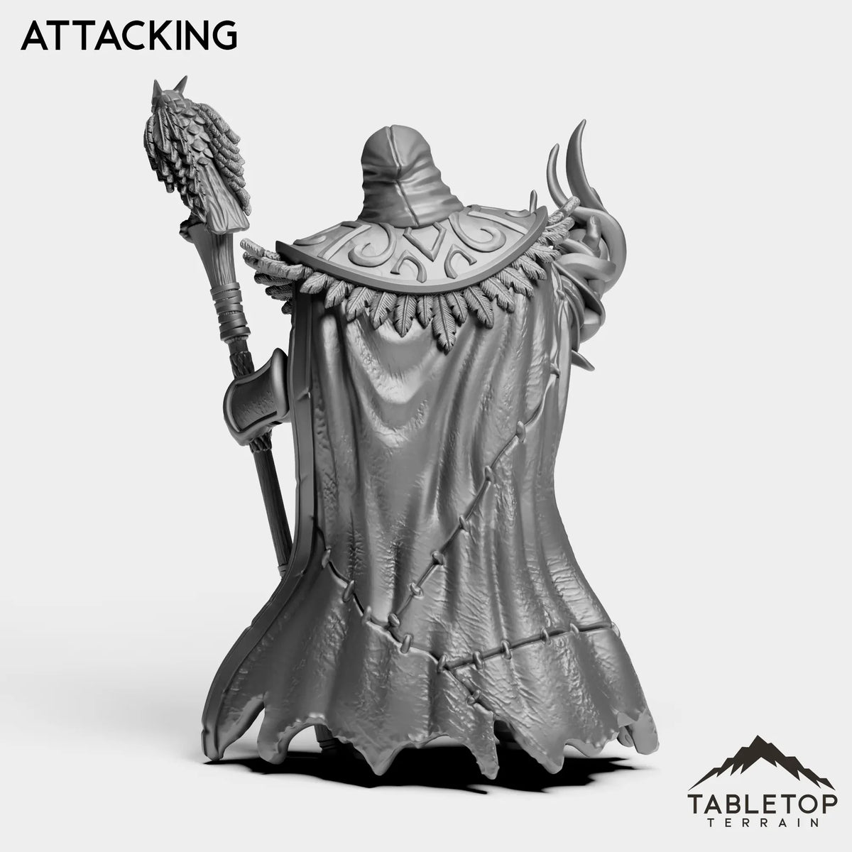 Tabletop Terrain Miniature Wizard Medgar