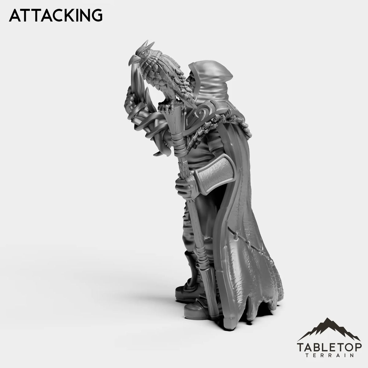 Tabletop Terrain Miniature Wizard Medgar