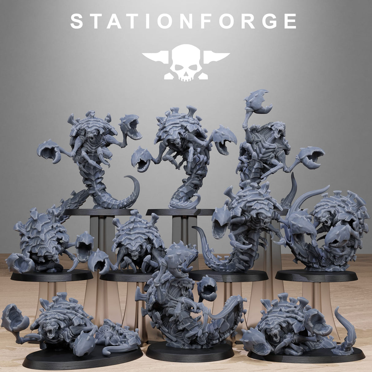 Tabletop Terrain Miniature Xenarid Crawlers