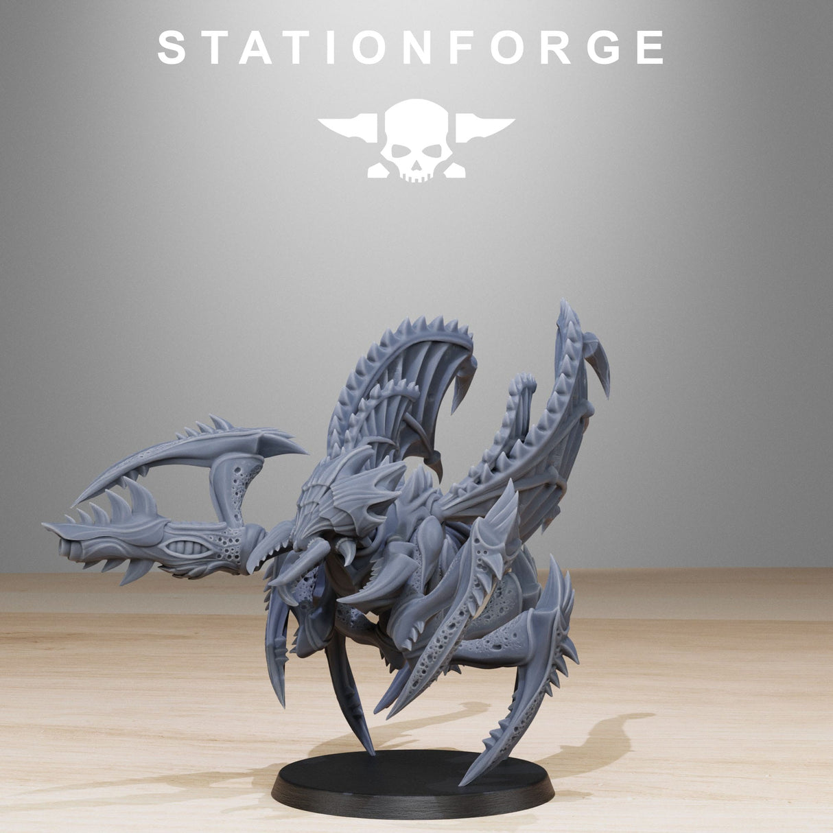 Tabletop Terrain Miniature Xenarid Flying Crawlers