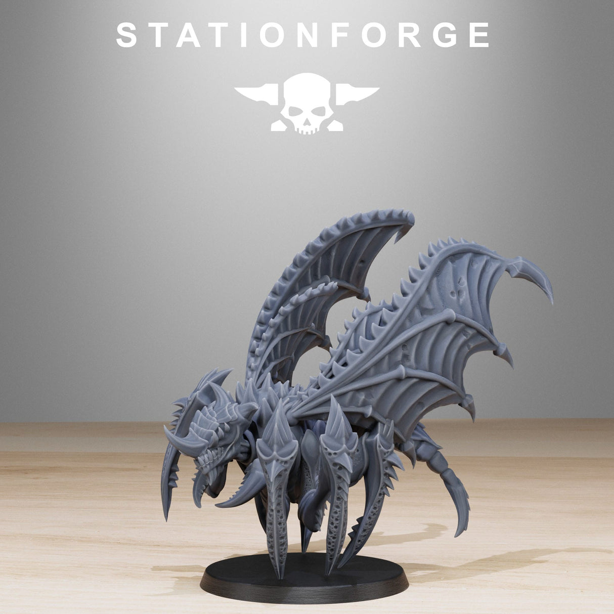 Tabletop Terrain Miniature Xenarid Flying Crawlers