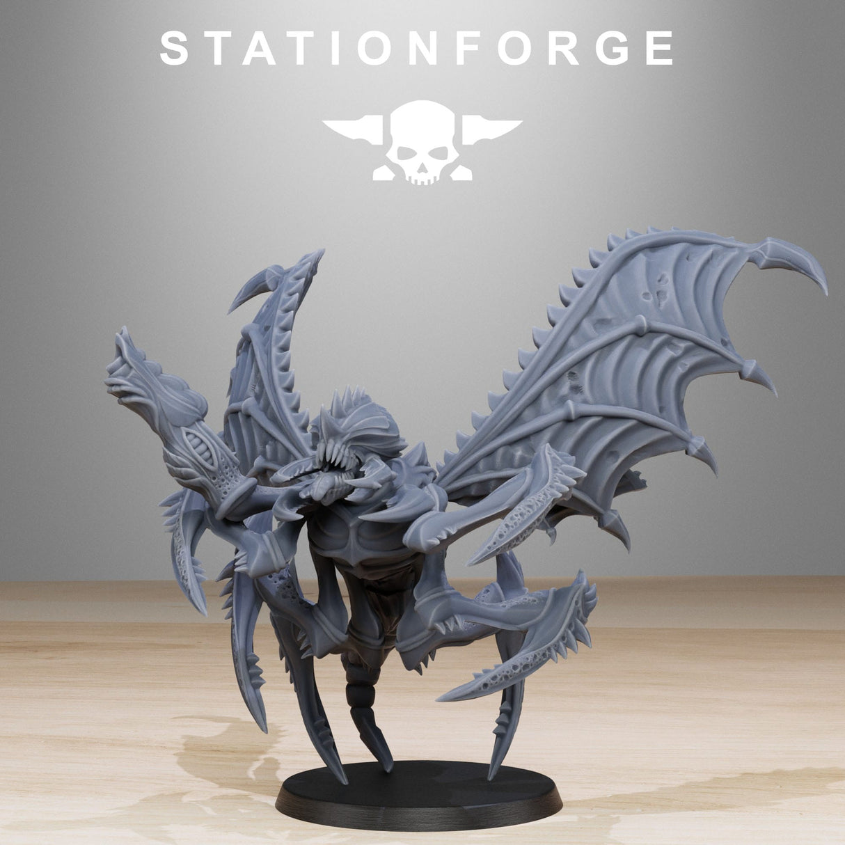 Tabletop Terrain Miniature Xenarid Flying Crawlers
