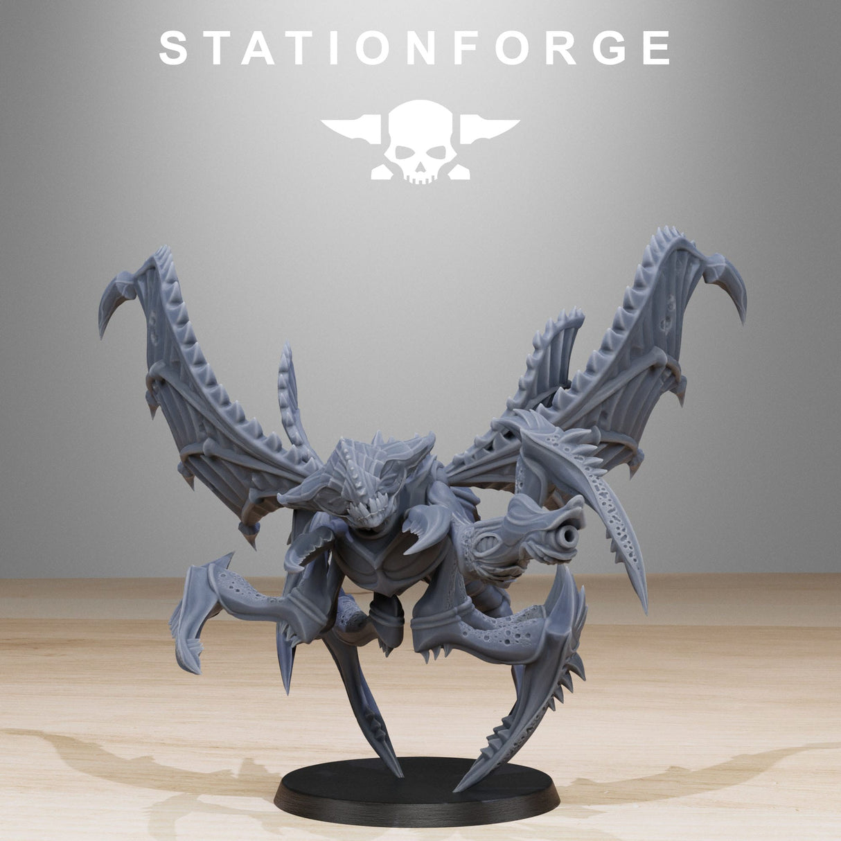 Tabletop Terrain Miniature Xenarid Flying Crawlers