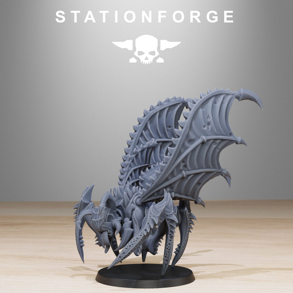 Tabletop Terrain Miniature Xenarid Flying Crawlers