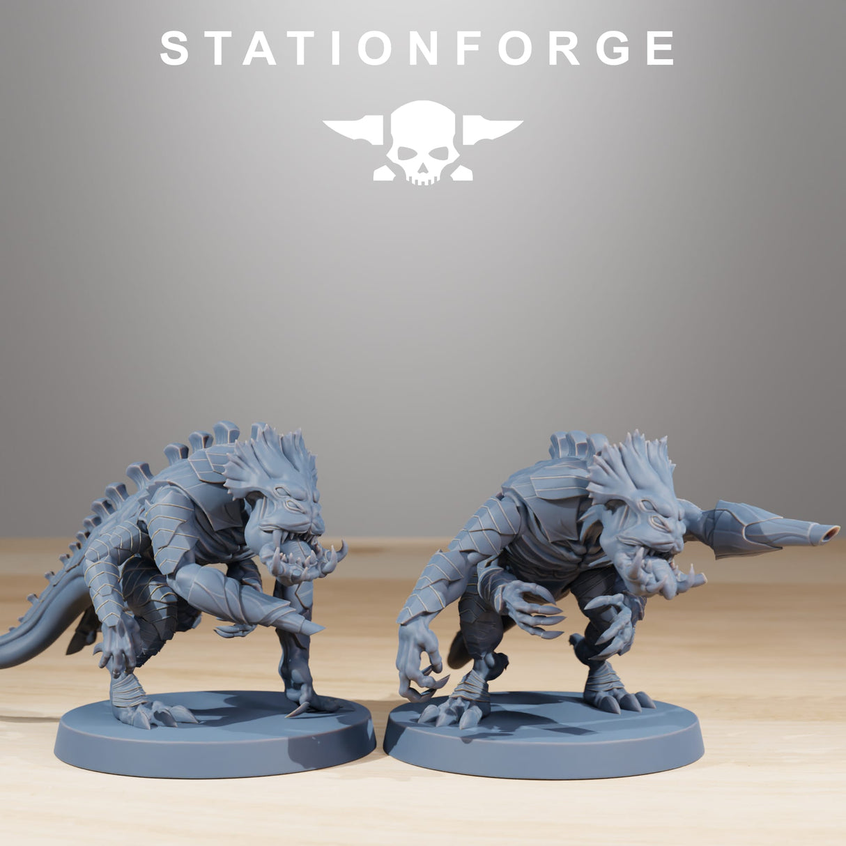 Tabletop Terrain Miniature Xenarid Infantry