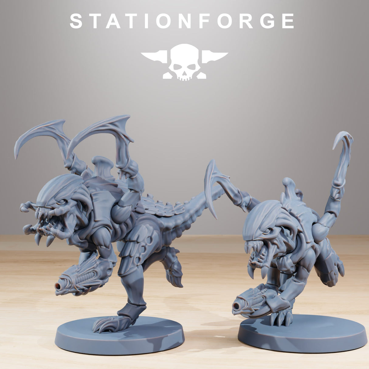 Tabletop Terrain Miniature Xenarid Infantry 2.0