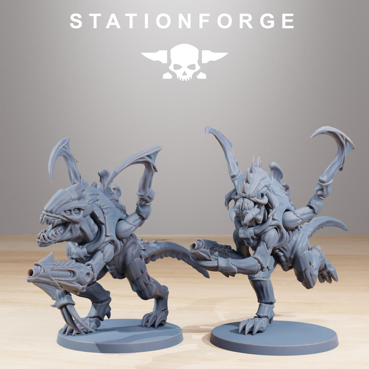 Tabletop Terrain Miniature Xenarid Infantry 2.0