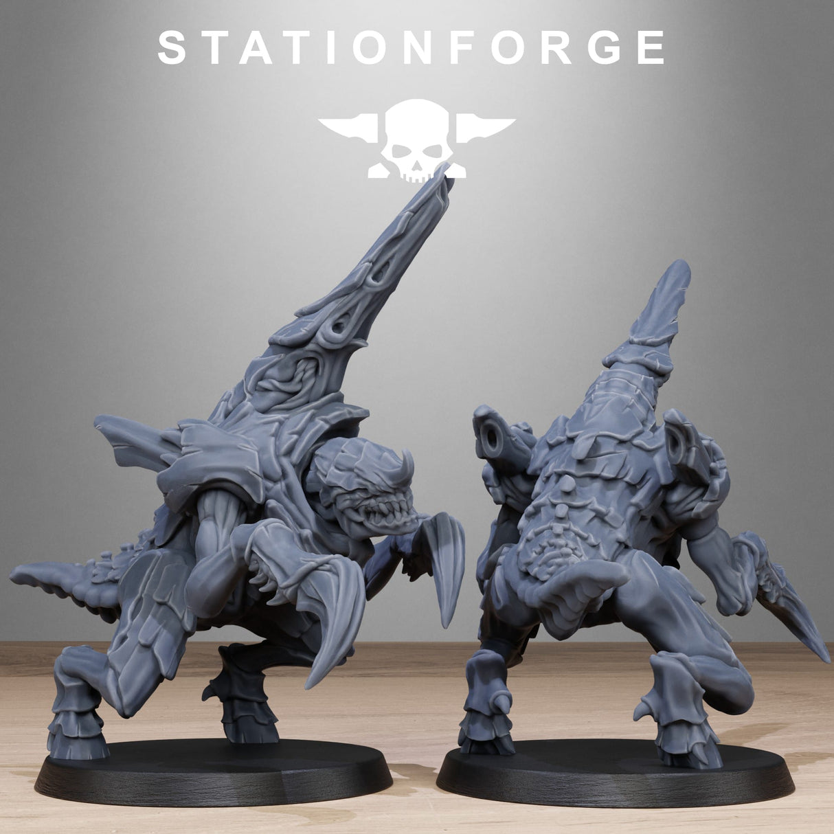 Tabletop Terrain Miniature Xenarid Karnyxes