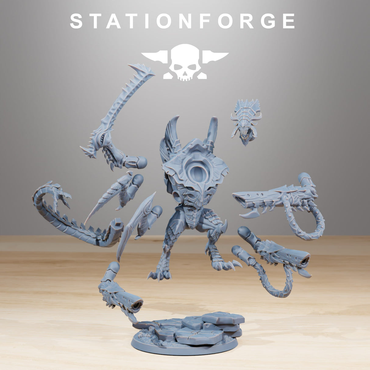 Tabletop Terrain Miniature Xenarid Nyxar