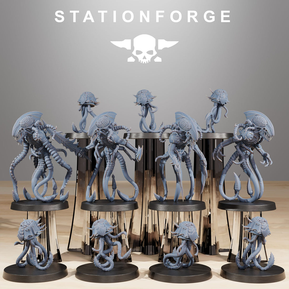 Tabletop Terrain Miniature Xenarid Synaptrus