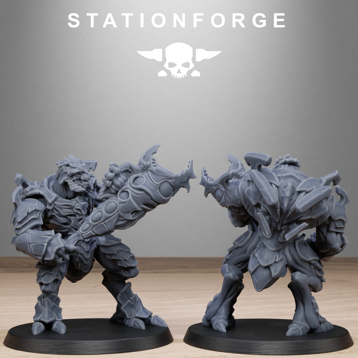 Tabletop Terrain Miniature Xenarid Warriors