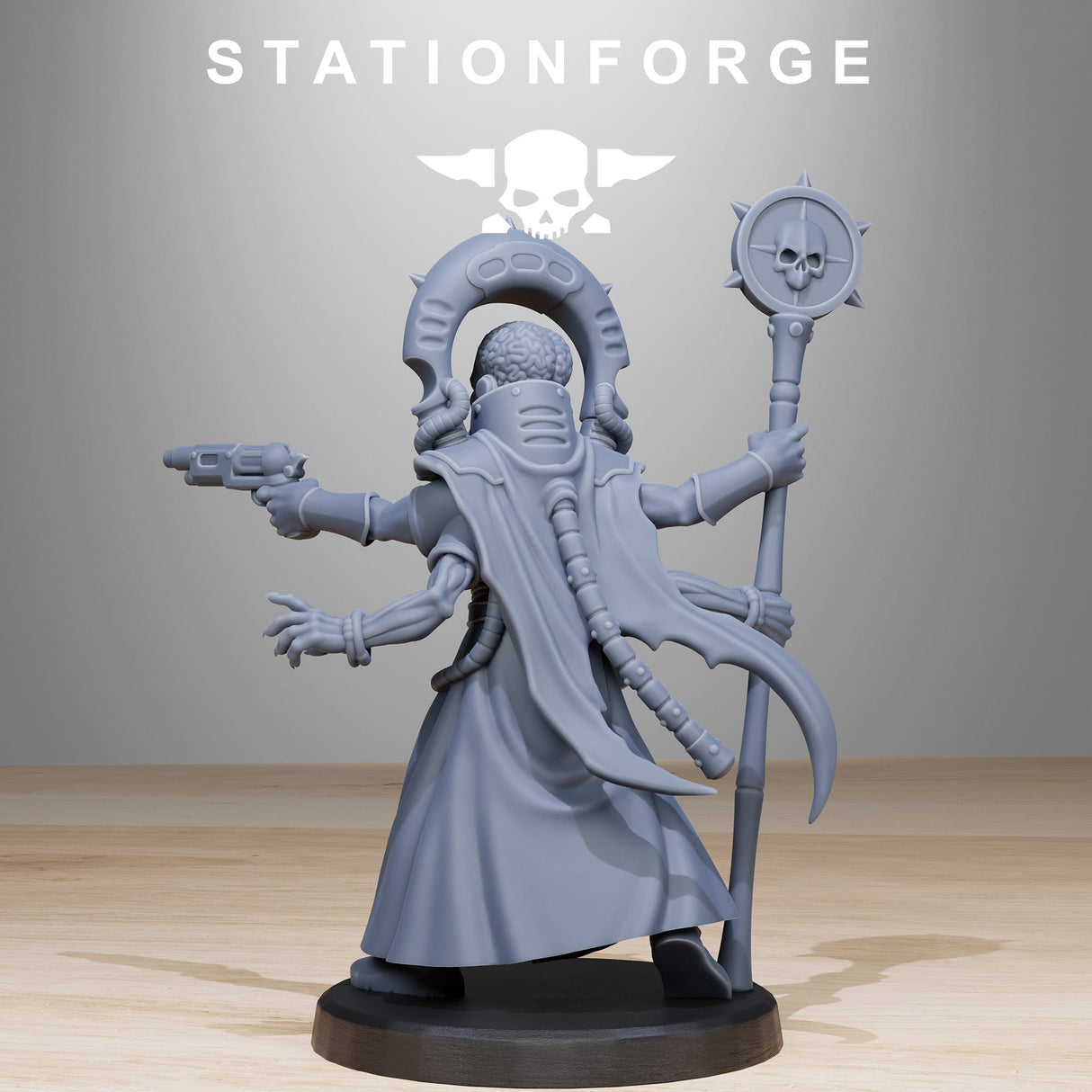 Tabletop Terrain Miniature Xentari Cultist