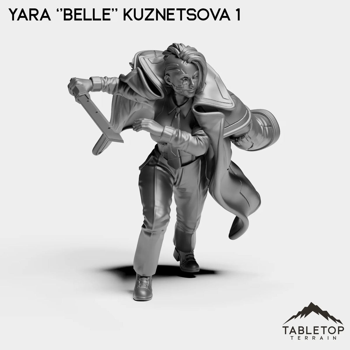 Tabletop Terrain Miniature Yara ''Belle'' Kuznetsova 1 Yara ''Belle'' Kuznetsova