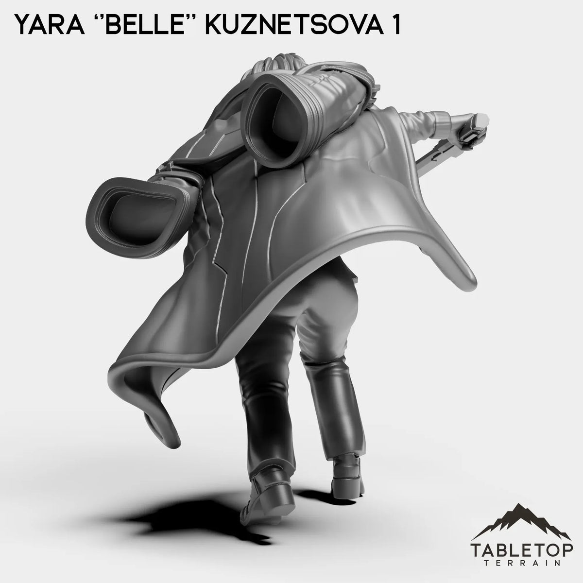 Tabletop Terrain Miniature Yara ''Belle'' Kuznetsova