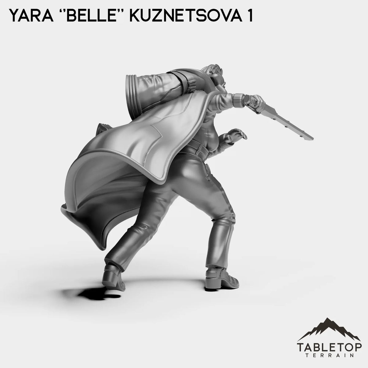 Tabletop Terrain Miniature Yara ''Belle'' Kuznetsova