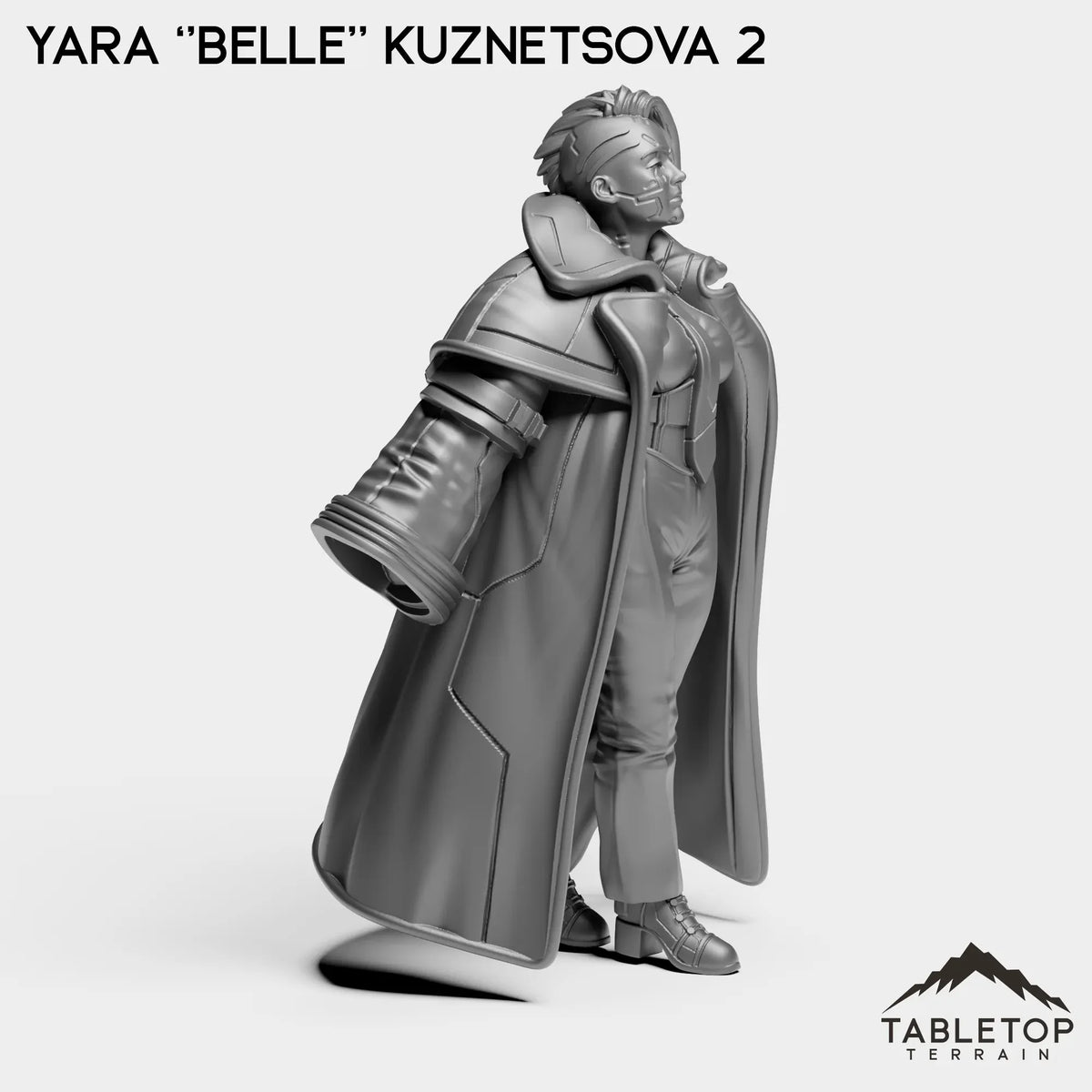 Tabletop Terrain Miniature Yara ''Belle'' Kuznetsova