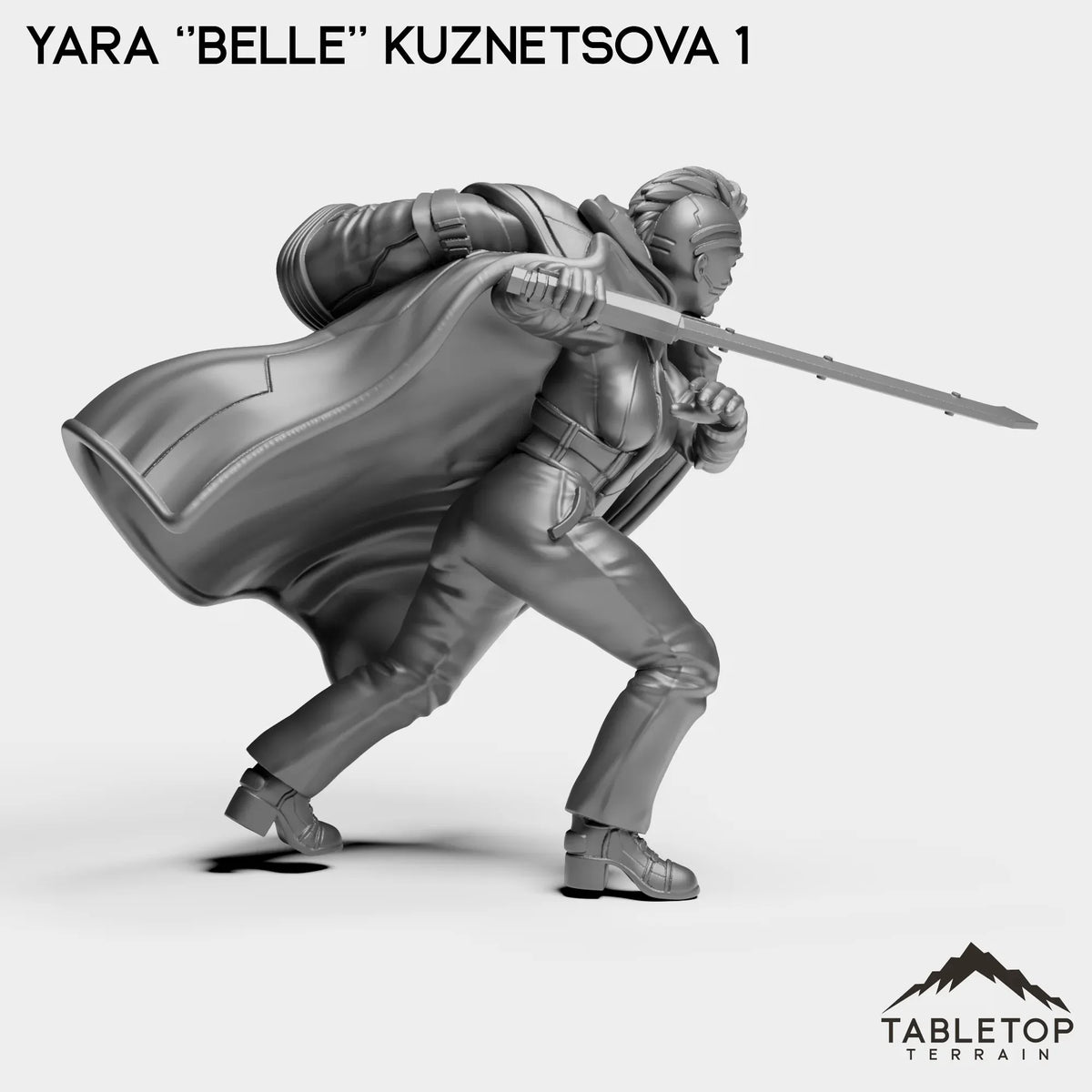 Tabletop Terrain Miniature Yara ''Belle'' Kuznetsova