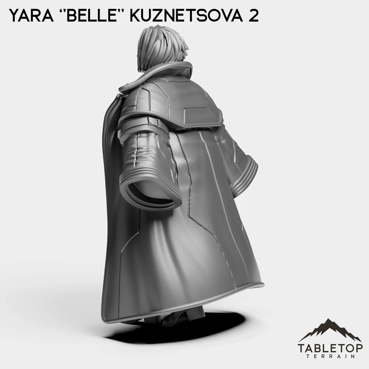 Tabletop Terrain Miniature Yara ''Belle'' Kuznetsova