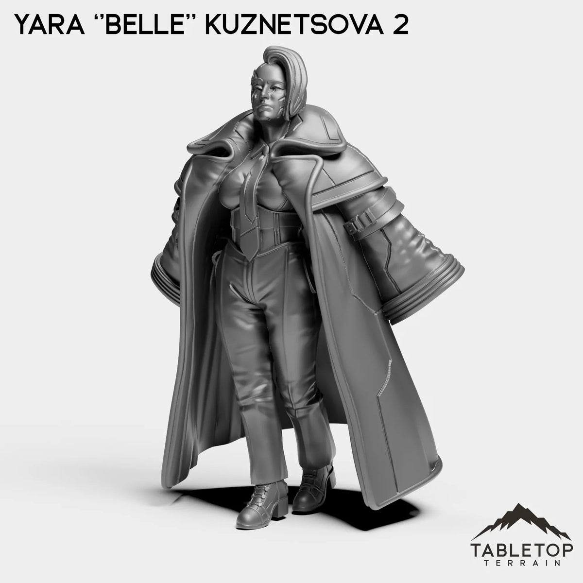 Tabletop Terrain Miniature Yara ''Belle'' Kuznetsova