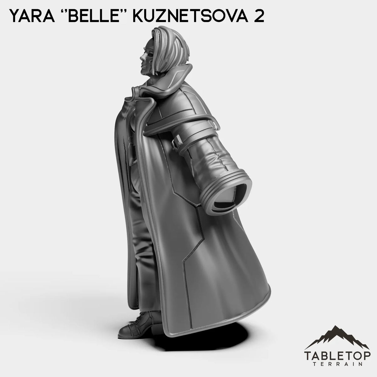 Tabletop Terrain Miniature Yara ''Belle'' Kuznetsova