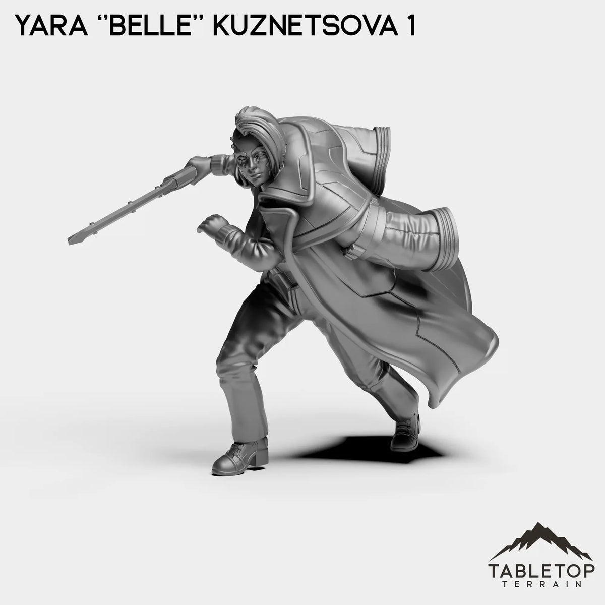 Tabletop Terrain Miniature Yara ''Belle'' Kuznetsova