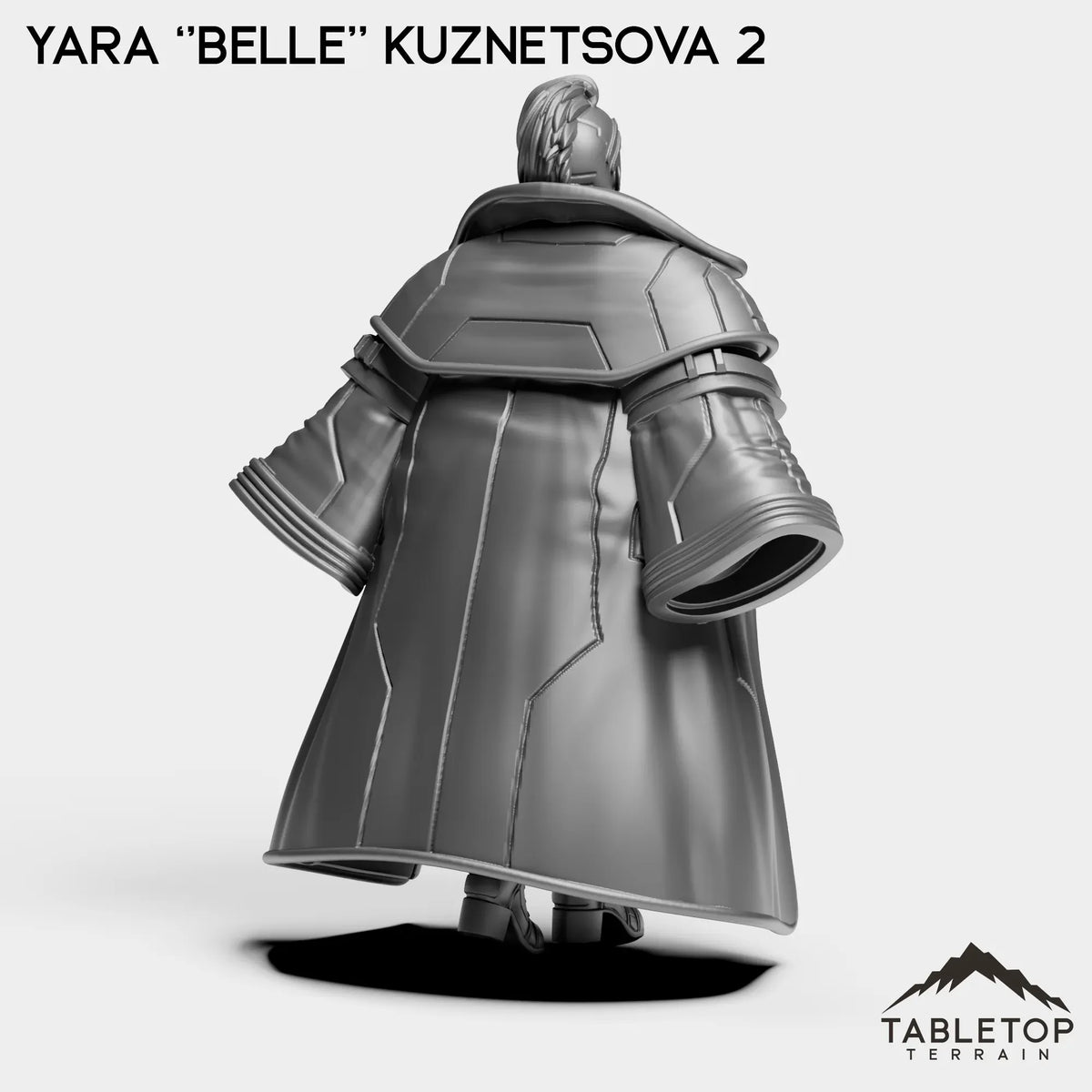 Tabletop Terrain Miniature Yara ''Belle'' Kuznetsova