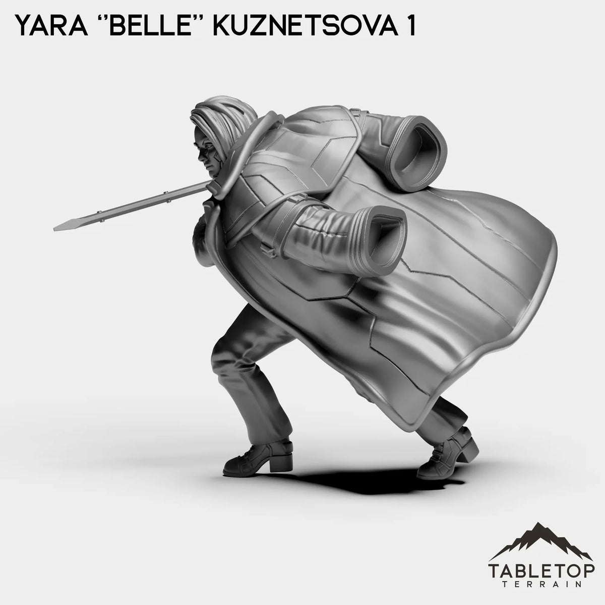 Tabletop Terrain Miniature Yara ''Belle'' Kuznetsova