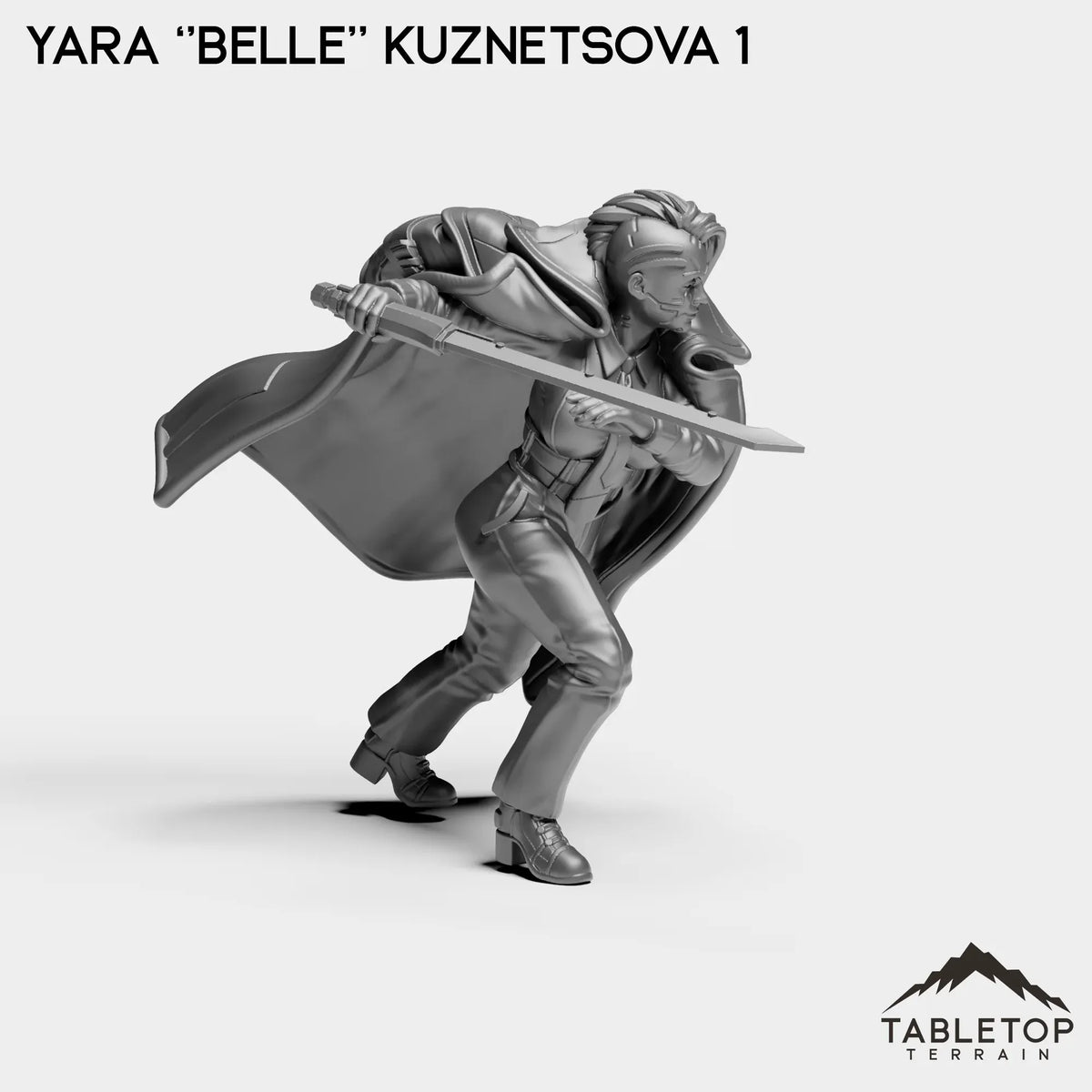 Tabletop Terrain Miniature Yara ''Belle'' Kuznetsova