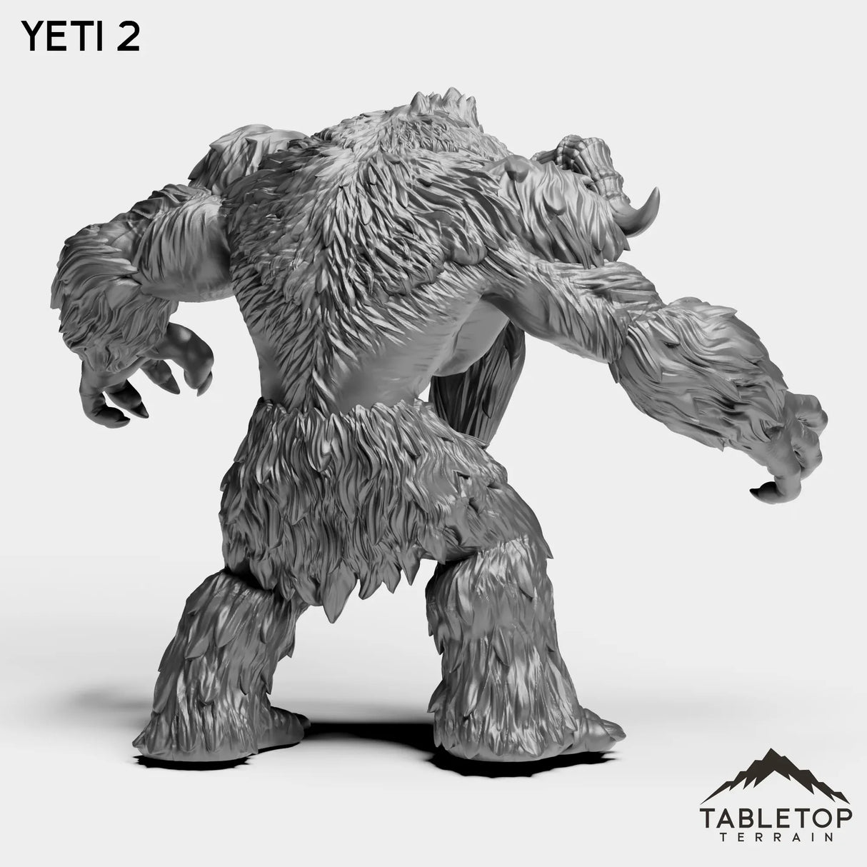 Tabletop Terrain Miniature Yetis