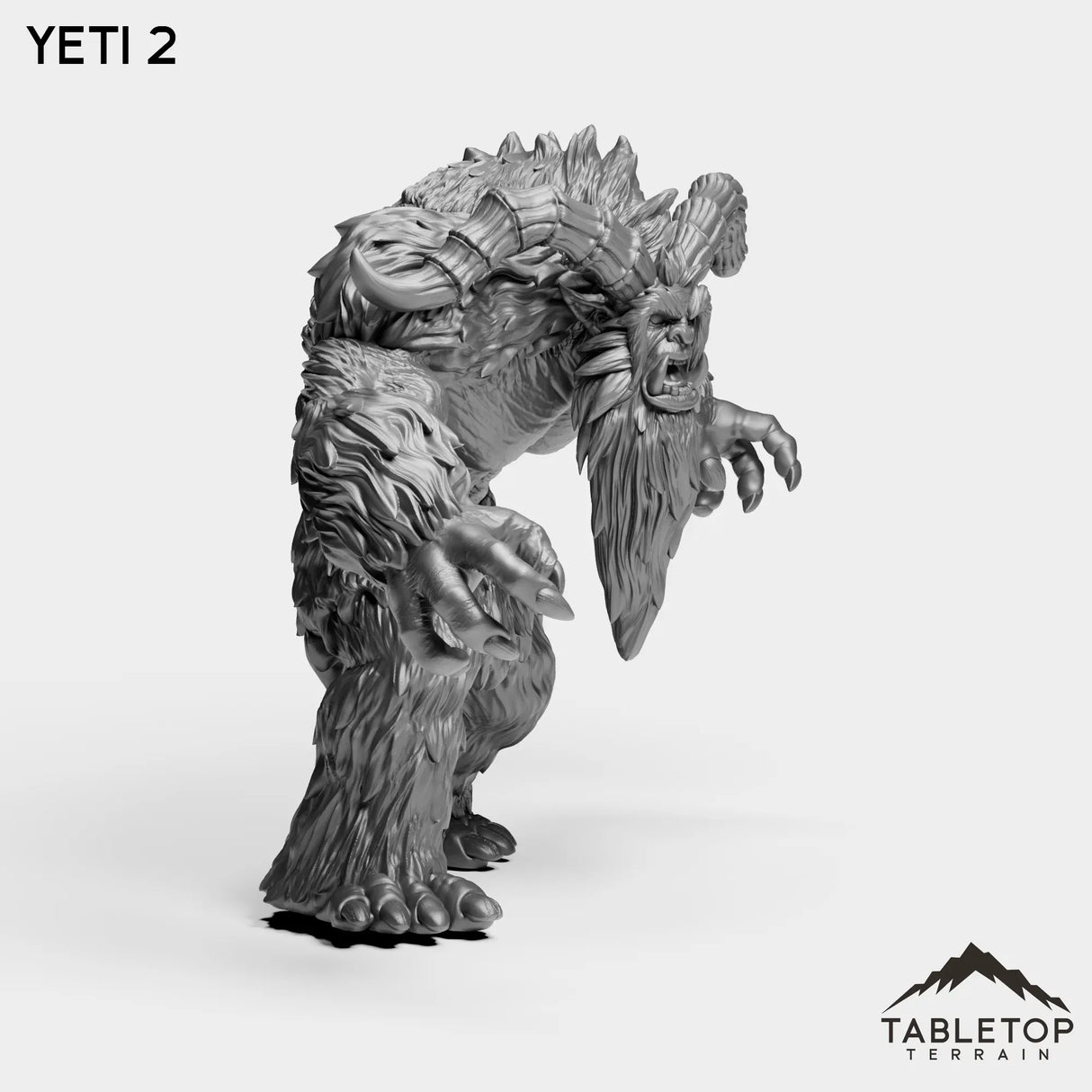 Tabletop Terrain Miniature Yetis