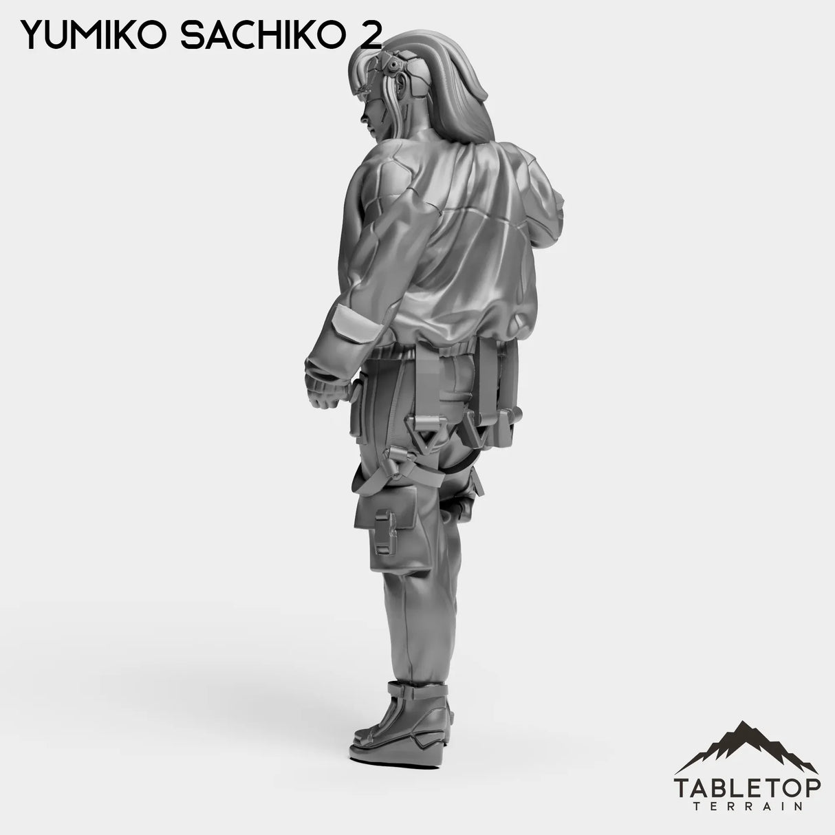Tabletop Terrain Miniature Yumiko Sachiko - Strike Team Omega & Almighty Friends