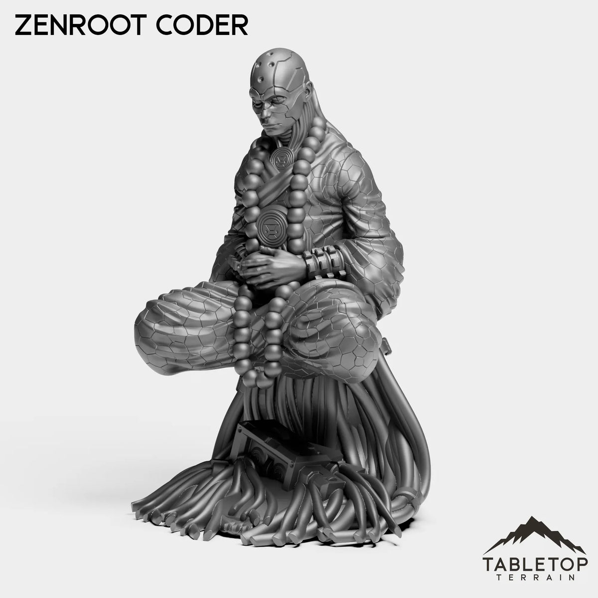 Tabletop Terrain Miniature Zenroot Coder - Black Lotus Triads