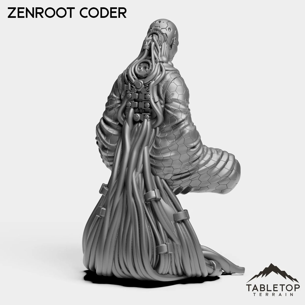 Tabletop Terrain Miniature Zenroot Coder - Black Lotus Triads