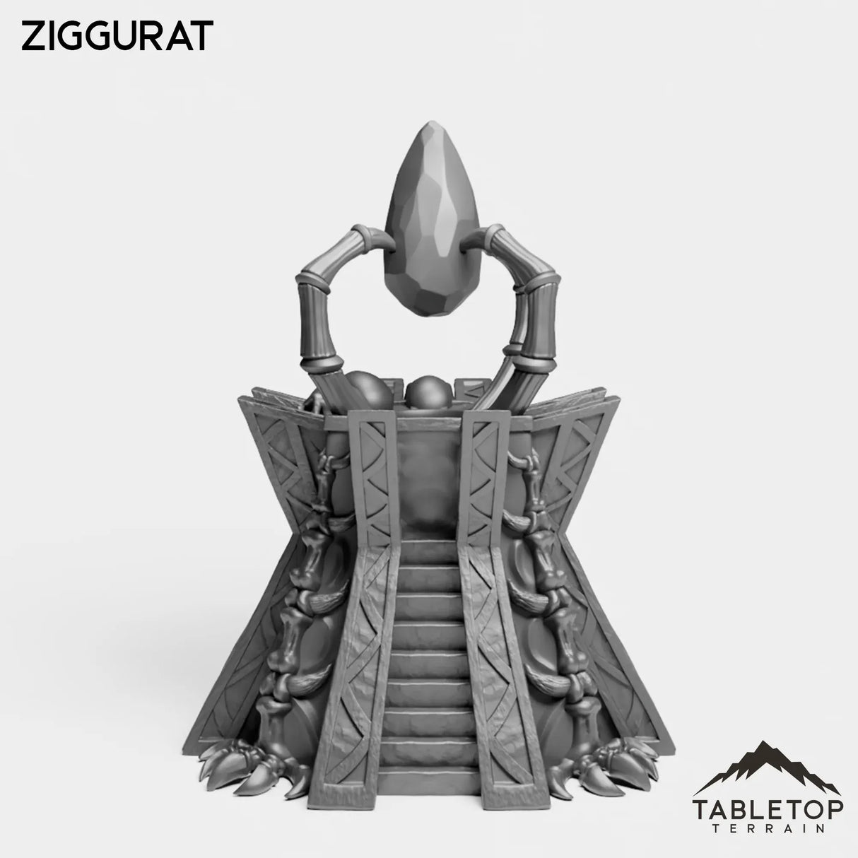 Tabletop Terrain Miniature Ziggurat
