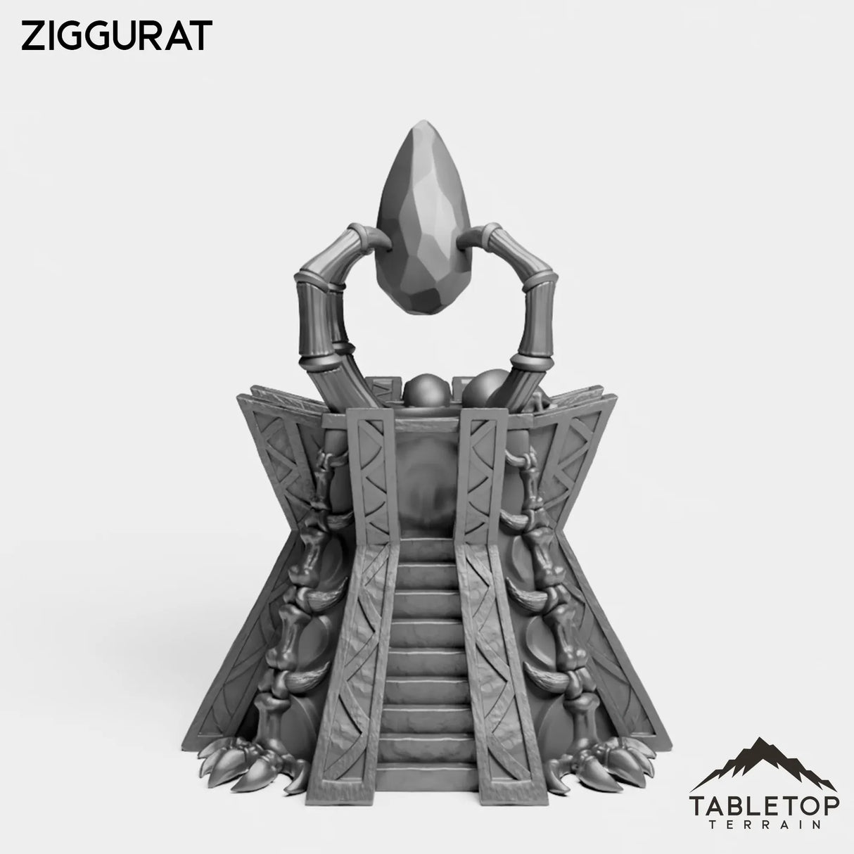 Tabletop Terrain Miniature Ziggurat
