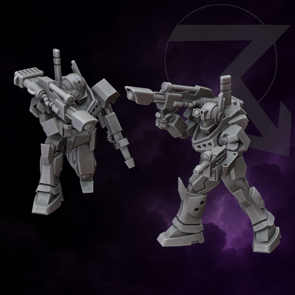 Tabletop Terrain Partisan - Retrotech Mecha